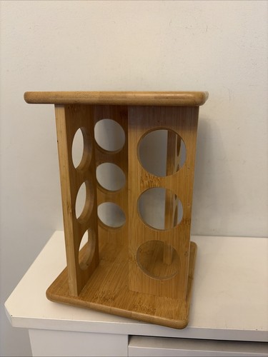 Wooden rotating spice jar - spice,
