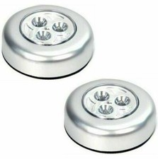 🔥2x 3 LED Touch Push On Off