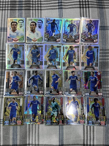 20x chelsea match attax - 20x,