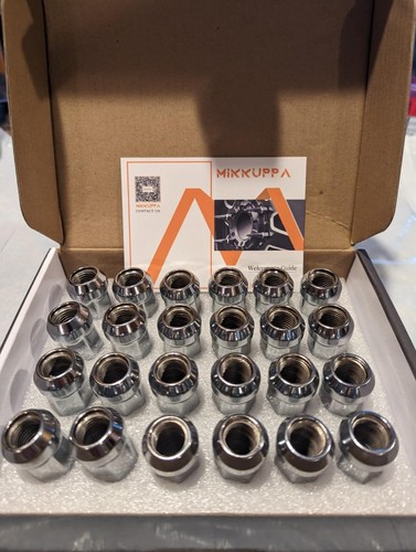 Chrome lug nuts - chrome,