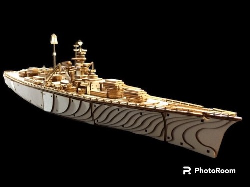 Ww2 bismarck battleship 3d - battleship,