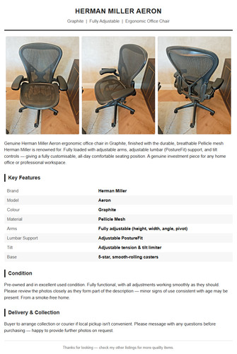 Herman miller aeron - aeron, remastered