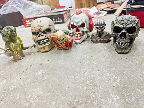 Skull horror resin figurines - horror,