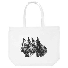 'Scottish Terrier Couple' Tote