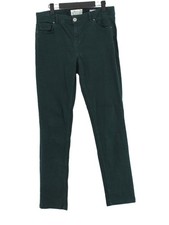 Mantaray Women's Jeans UK 14 Green 100% Cotton Skinny