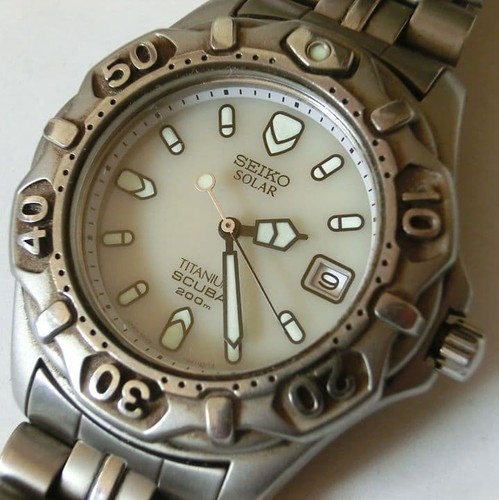 Seiko diver 200m - solar, watch
