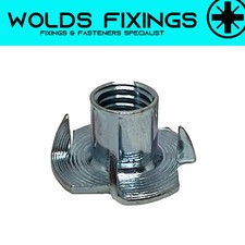 4 Pronged Captive Tee Nuts