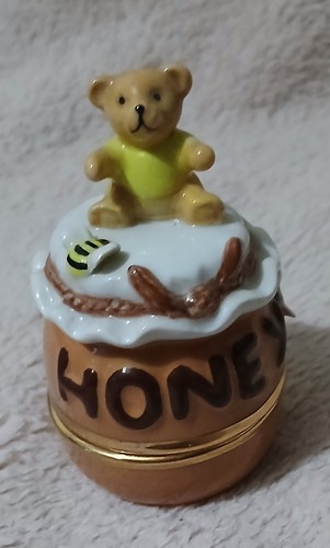 Vintage teddy bear honey pot - teddy, +