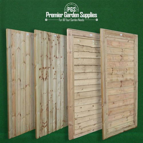 6ft 3ft wooden garden gate - x,