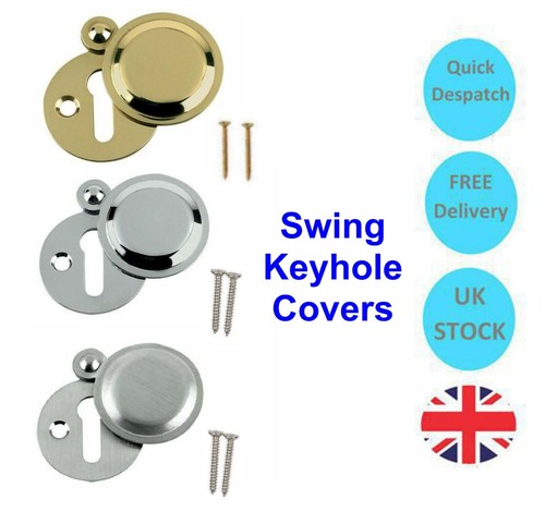 Keyhole cover door - door, escutcheon