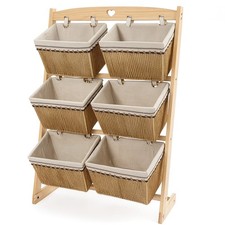 3-Tier Wooden Floor Display