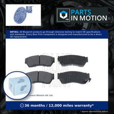 Brake Pads Set fits SUZUKI SWIFT GTi, Mk2 1.3 Front 85 to 01 Blue Print Quality