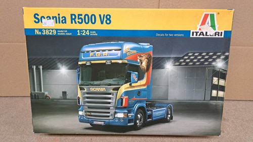Italeri scania r500 truck - v8,