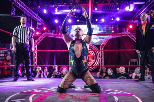 Ring worn wrestling - wrestling,