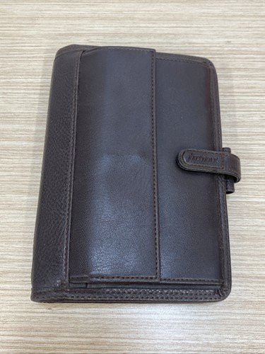 Vintage filofax dark brown - vintage,