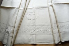 XL VINTAGE FRENCH PURE LINEN