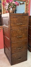 Antique American Oak File Cabinet 50.5" – Circa 1900