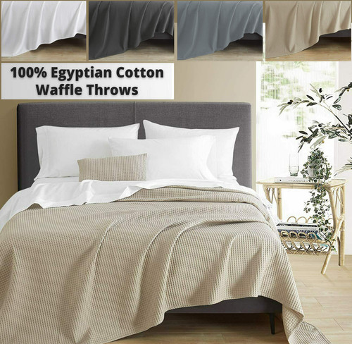 100 cotton waffle weave - waffle, large
