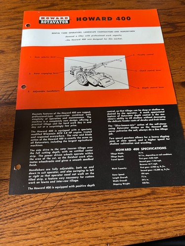 Howard rotavator - howard, 400
