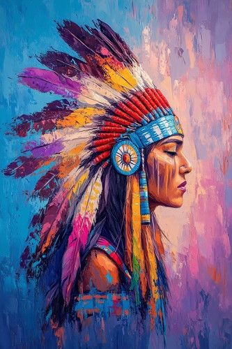 Native american indian - american,