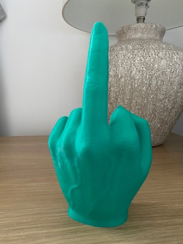 Middle finger ornament all - finger,