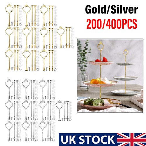 40pcs tier cake plate - 3-tier,