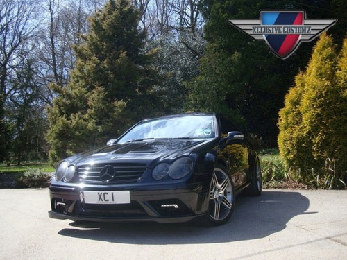 Mercedes styling clk - clk, black