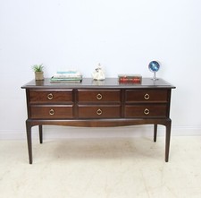 Vintage Stag Minstrel 6 Drawer Console Table / Dressing Table / Sideboard