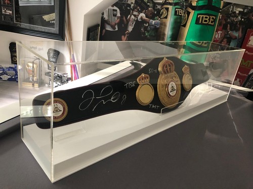Boxing belt display case - boxing, for