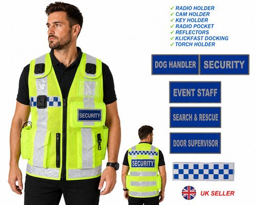 Viz security vest jacket - viz,