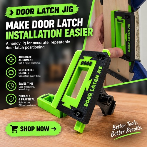 Tubular latch jig - latch,