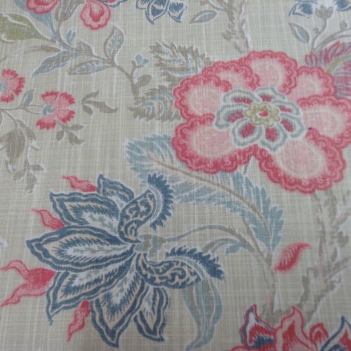 Manor house rose - house, cotton