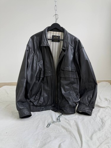 Vintage 90s black leather - 90s,