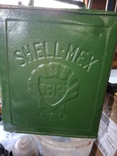 Vintage Shell Mex Petrol Can.