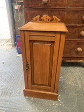 Vintage Antique Brown Wooden Cupboard Cabinet