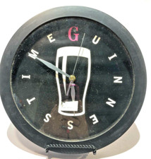 GUINNESS TIME WALL BAR CLOCK