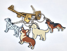Dog Keyring Gift Cute Pet Key