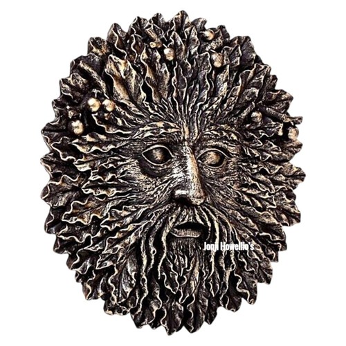 Green man tree spirit - green,