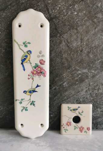 Vintage porcelain ceramic door - porcelain,
