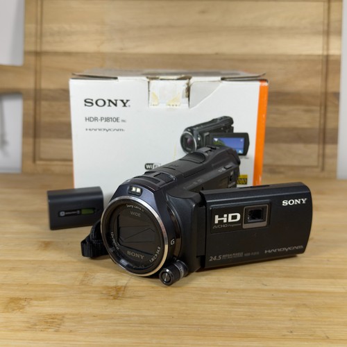 Sony hdr pj810e full - sony, hd
