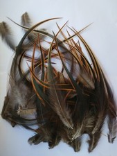 used fly fishing equipment tying hackle feathers