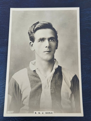 Football pinnace postcard - football,