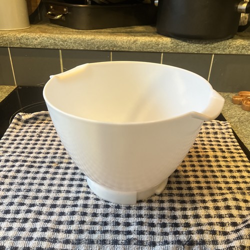 Vintage white plastic - white,