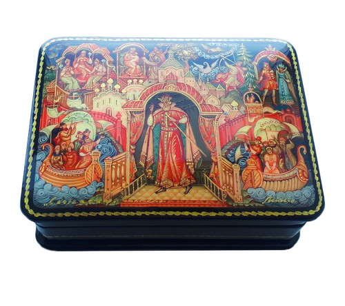 Russian lacquer box fedoskino - russian,