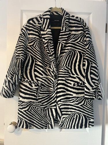 Zara zebra print - zebra, coat