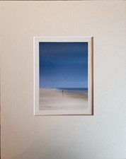 Lawrence Coulson "Time for Reflection" 24x30cm mounted Wash'ton G' greeting card