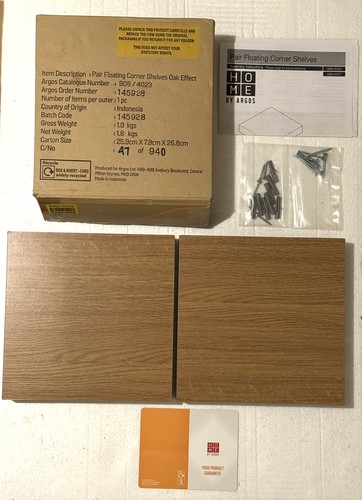 Pair floating oak - oak, effect