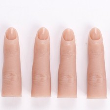 Realistic Fake Finger Practice Nails Hand for Fingers Acrylic