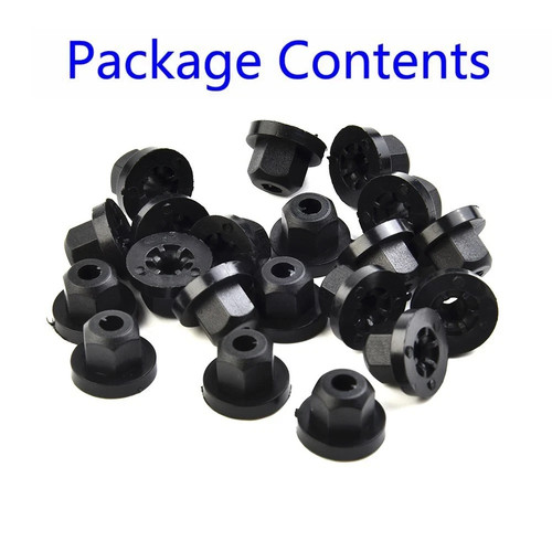 20x plastic nut with - 20x, for