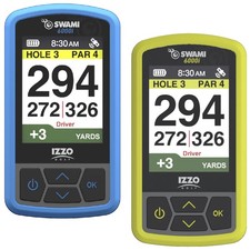 2025 Izzo Golf Swami 6000i GPS Preloaded Courses Compact Display Rangefinder